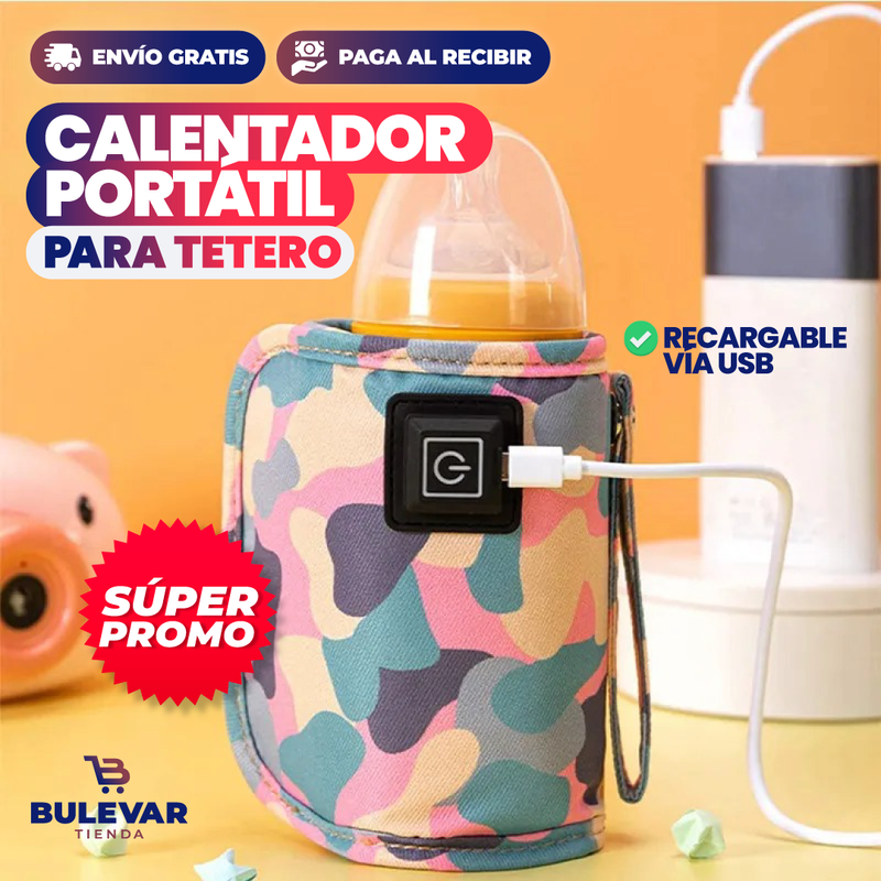 CALENTADOR PORTÁTIL USB PARA TETERO