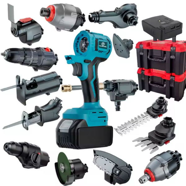 Caja Multiherramientas Eléctricas 15 en 1 Recargable