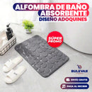ALFOMBRA DE BAÑO ANTIDESLIZANTE DISEÑO DE ADOQUINES