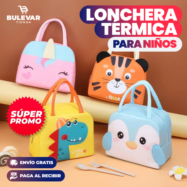LONCHERA TÉRMICA PARA NIÑOS