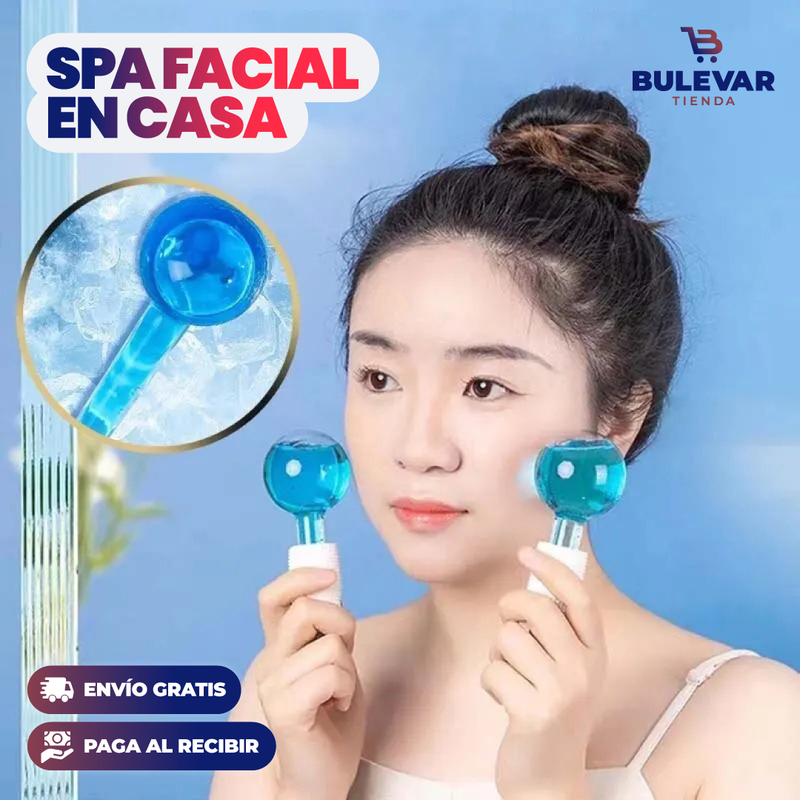 MASAJEADOR FACIAL DE HIELO