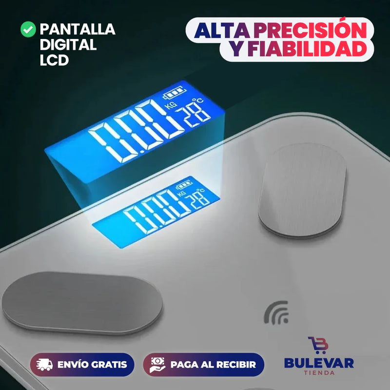 BÁSCULA INTELIGENTE BLUETOOTH