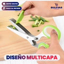 TIJERAS DE 5 CAPAS MULTIFUNCIONAL