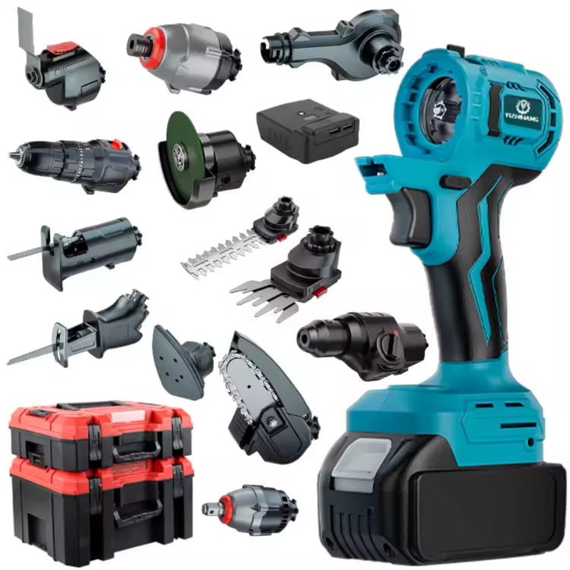 Caja Multiherramientas Eléctricas 15 en 1 Recargable