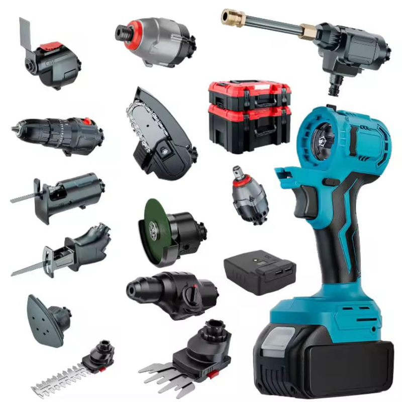 Caja Multiherramientas Eléctricas 15 en 1 Recargable