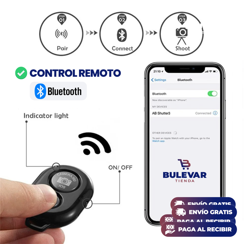 KIT COMPLETO DE ESTABILIZADOR DE CÁMARA