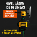 Nivel Láser DeWALT 16 Líneas Autonivelante