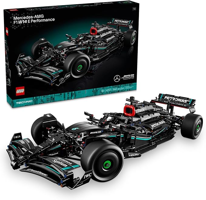 LEGO F1 1600 piezas: Construye tu escudería favorita – Ferrari, Red Bull, McLaren o Mercedes
