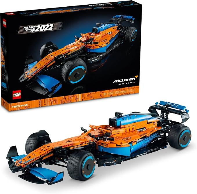 LEGO F1 1600 piezas: Construye tu escudería favorita – Ferrari, Red Bull, McLaren o Mercedes