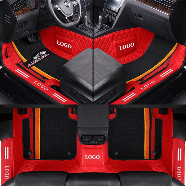 Juego de Tapetes Personalizados de Ajuste Universal – 4 Piezas