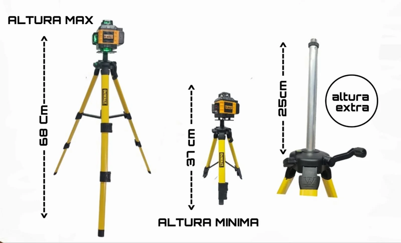 Nivel Láser DeWALT 16 Líneas Autonivelante