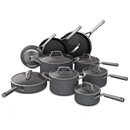 Juego de Ollas Ninja Foodi NeverStick Premium 16 Pzas Antiadherente Inducción Negra