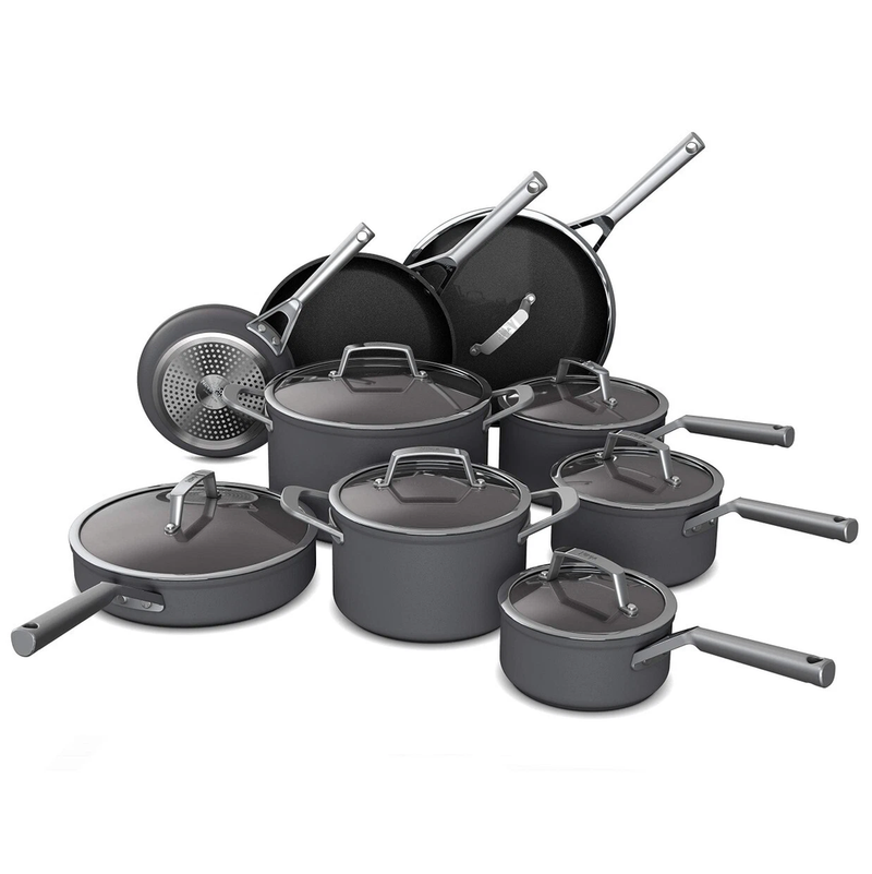 Juego de Ollas Ninja Foodi NeverStick Premium 16 Pzas Antiadherente Inducción Negra