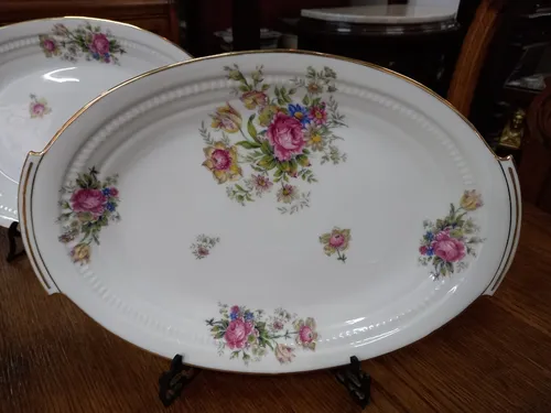 Vajilla Premium Limoges en Porcelana Blanca, 48 Piezas