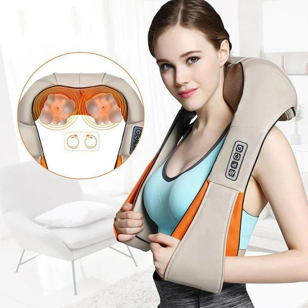 Masajeador Inteligente 4 en 1 - Cuello, Espalda, Cintura y Piernas (PAGA SOLO AL RECIBIR)